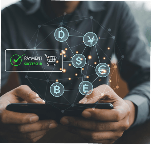 <h3 class="mb-4">Multi-Cryptocurrency <span class="text-primary"> Payment Gateway</span></h3>