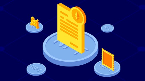 NFT Marketplace Illustration