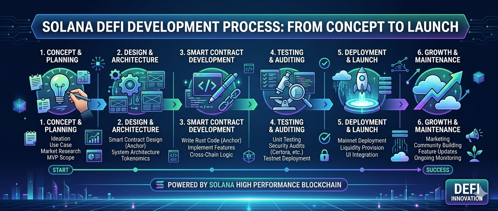 Solana development process